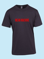 MEN WOMENS TEE TSHIRT UNISEX CREWE LONGEST YARD MEAN MACHINE FOOTBALL GIFT MOVIE