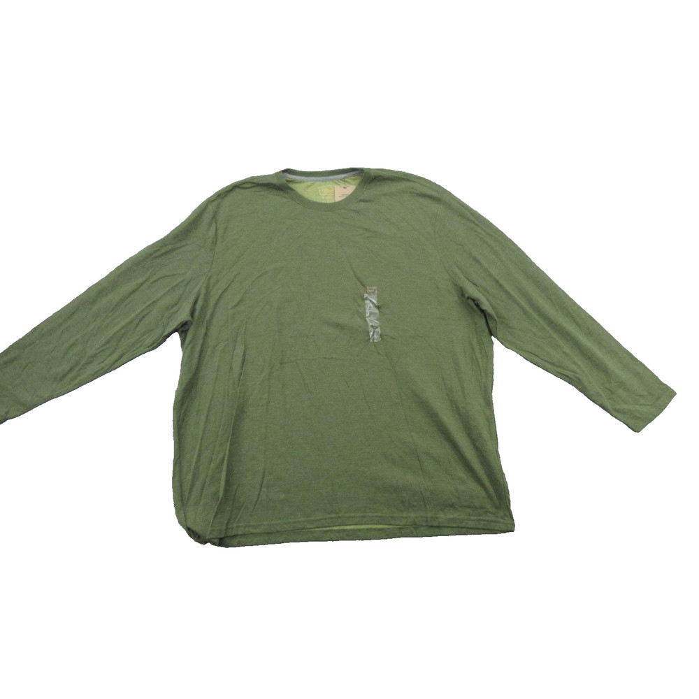 Foundry Shirt Mens 4XL Green Long Sleeve Everyday Casual Big Tall Polyester