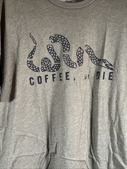 Black Rifle Coffee Or Die T Shirt Military Green Mens Size XXL New America