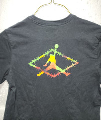 Michael Air Jordan T-Shirt Men Small Nike Basketball Jump man Retro Athletic