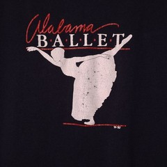 VINTAGE Alabama Ballet ’91-’92 USED Shirt (XL, Black, Single Stitch)