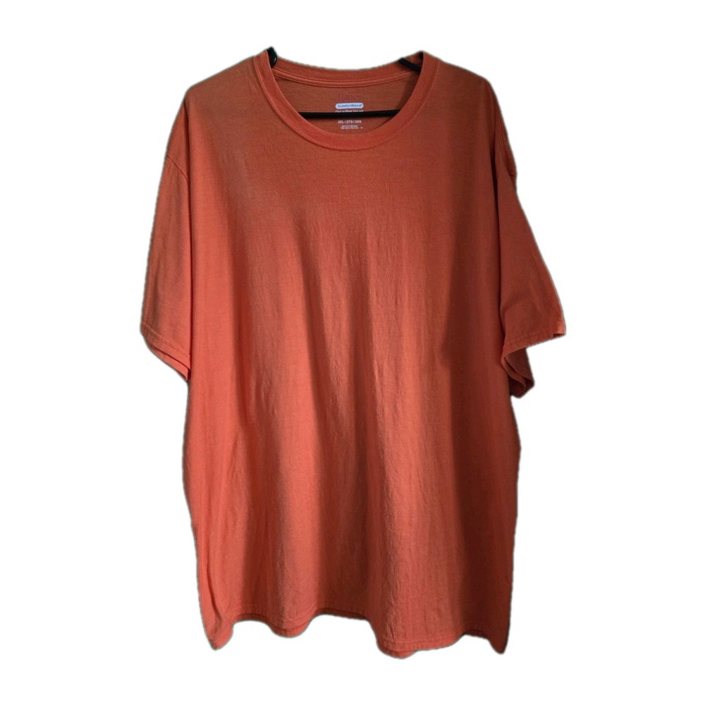Hanes ComfortBlend T-Shirt (Orange, Size 2XL)