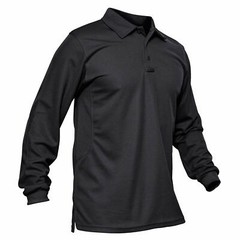 Men’s Long Sleeve Golf Polo Shirts Performance T-Shirts Winter Pullover Workwear