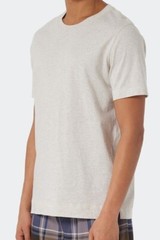 Mescolare & Relax Maglia Manica Corta T-Shirt Tgl 48-58 S-3XL Schiesser Uomo