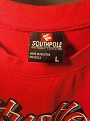 Southpole Authentic Collection Red Bear Graphic Tee Men’s L Crew Neck