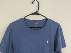 Polo Ralph Lauren T-shirt Men’s Small Blue Short Sleeve Stretch Casual Preppy