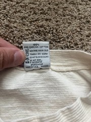 Vintage 1994 Cal Cru San Diego Off White Shirt Size L