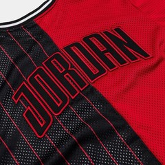 Play Off Game Grade School Jersey (Black/Gym Red) Size Medium – Black/Gym Red –