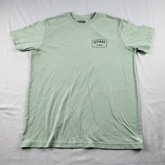 State of Mine Utah Tee Light Green Large “The Beehive State” minor stains
