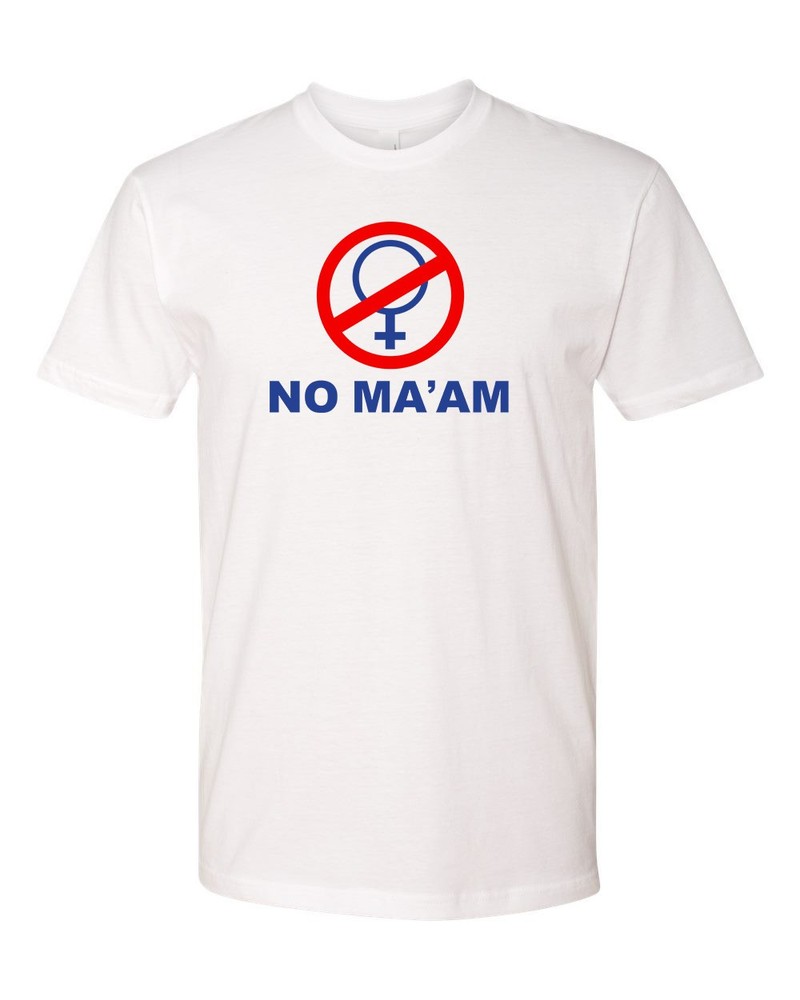 NO MA’AM Club Al Bundy Married With Children Polk High Funny Football T-Shirt