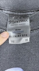 Shaka Wear Shirt Mens Medium Garment Dye Graphic Football Trophy Back Streetwear