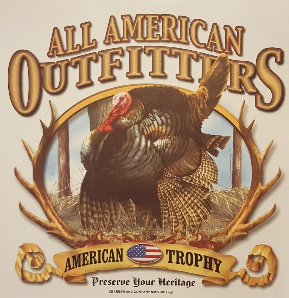 ALL AMERICAN OUTFITTERS TURKEY HUNTER AMERICAN TROPHY SHIRT #1835