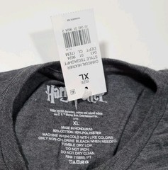 Harry Potter Mens XL Hogwarts School of Witchcraft and Wizardry Charcoal T-Shirt