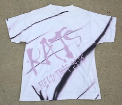 VTG Sass Jordan Concert Band Tour Shirt Mens XL Colorcode Rats 1994 1995 RARE