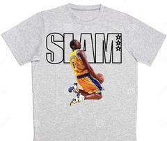 Kobe Bryant x SLAM Men’s T-shirt Unisex Black Tee
