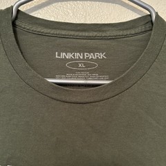 Linkin Park Meteora Shirt XL Spray Paint Rock Music Green BG31