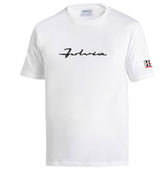 LANCIA FULVIA white short sleeve t-shirt SPARCO ✔