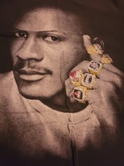 Rare Vtg Michael Jordan T-shirt 3xl Big & Tall Basketball Hip Hop Og Bling