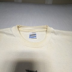 Vintage Fighter Jet Tshirt Mirage F1CR Size Large Single Stitch White Used