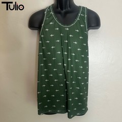 Tulio Tank Top Large Gently worn 100% polyamide 20.5″ armpit to armpit