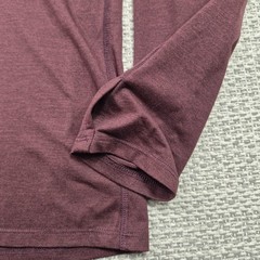 Quince Shirt Mens XL Purple Long Sleeve Lightweight Stretch Crewneck Casual Tee