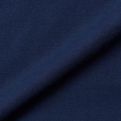 Kiton KIRED “Baciomc” Navy Blue Exclusive Crepe Cotton Short Sleeve T-Shirt XS