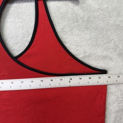 UNDER ARMOUR Bruce Lee Tank Top Womens XL Red Roots Of Fight Racerback Loose