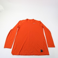 Nike Pro Dri-Fit Long Sleeve Shirt Men’s Orange Used L