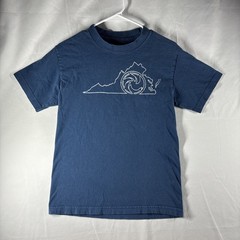 Wave Riding Vehicles (WRV) Virginia Mens Small Blue T-Shirt Surfing Casual