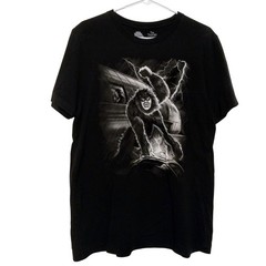 RARE Fright Rags TWILIGHT ZONE Nightmare at 20000 Ft Graphic Horror T-Shirt SZ L