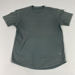 BYLT Shirt Mens Large Green Signature Curved Hem Premium Basics Crewneck Tee