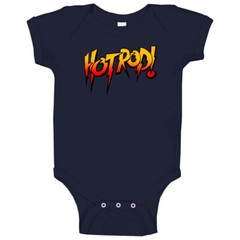Hot Rod Rowdy Roddy Piper Retro Wrestling Baby One Piece