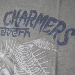 Lucky Brand Snake Charmer Tavern Mens MEDIUM Shirt Bombay India Cobra Venom
