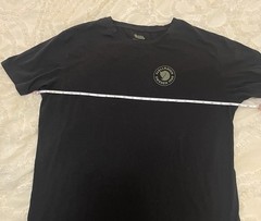 Fjallraven 1960 Logo T Shirt XXL Black Casual Outdoors Cotton Blend Fitted Tee