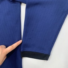 Vintage The North Face Shirt Mens Large Royal Blue Waffle Vaporwick Long Sleeve