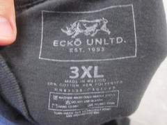 Ecko Unltd Shirt Mens 3XL Black Gold All Over Print Money Bars Coins Graphic