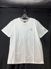 Champion Men’s White T-Shirt Tee Short Sleeve Crew Neck Size Medium