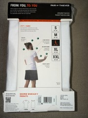 LARGE 3 Pack Pair of Thieves Fitted Tee Shirt White Crew Neck Short Sleeve SOFT!