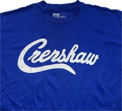 Crenshaw The Marathon Clothing Blue T Shirt Mens 2XL New Limited Edition