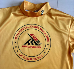 USMC Size M 47TH Marine Corps Marathon October 30, 2022 Long Sleeve T-Shirt