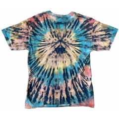 Rolling Stones T Shirt 90s Bleach Tie Dye tour Merch Concert Band Handmade