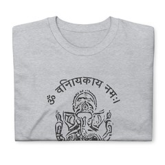 Ganesh Unisex Shirt, Lord Ganesha Hindu Elephant God Gift, Om Mantra Ganpati
