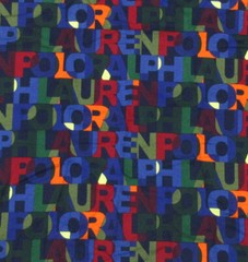 Polo Ralph Lauren Men’s Navy All Over Stacked Logo Print Crew-Neck Sleep T-Shirt