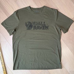 Fjallraven Lush Logo Shirt XL Green Hiking Outdoors Gorpcore Sportswear