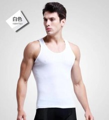 3Pcs Camiseta Sin Mangas De Algodón Para Hombres Chaleco Muscular Ropa Interior