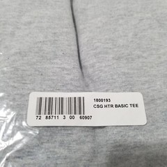 NWT CSG 3 Pack Curve Hem T-Shirts Men’s Size S Color Grey
