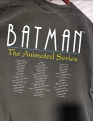 Batman Animated Series ON A SHAKA HEAVYWEIGHT GARMET DYED T SHIRT “MODERN”