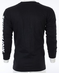 $79 TRUE RELIGION Black White WORLD TOUR Long Sleeve Designer Graphic T-shirt