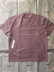 NEW Fear of God Essentials Plum SS23 T-Shirt Size Large (L), 100% Authentic