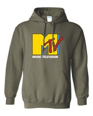 MTV – Music Television – When It Was Music – 1980’s Design – Unisex – Hoodie